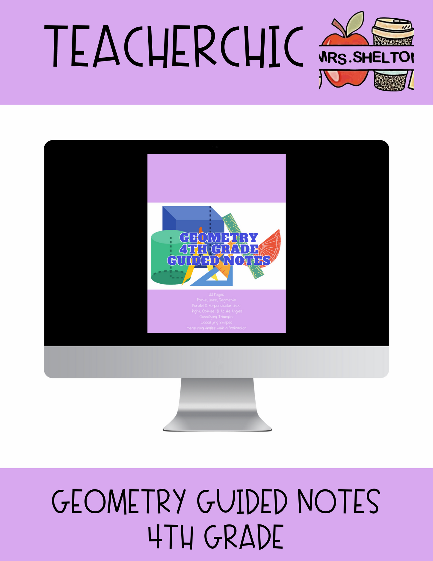 4th Grade Geometry Guided Notes