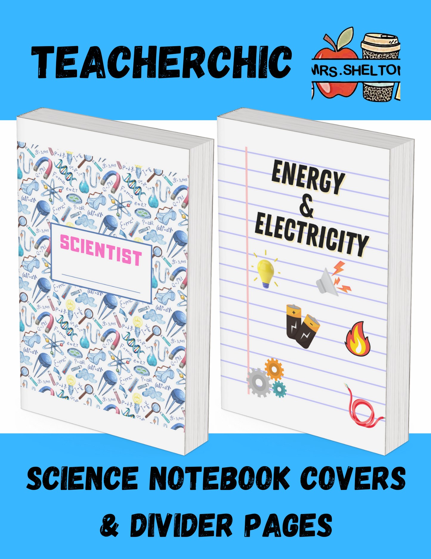 Science Notebook Unit & Cover Pages