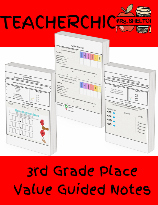 3rd Grade Place Value Guided Notes