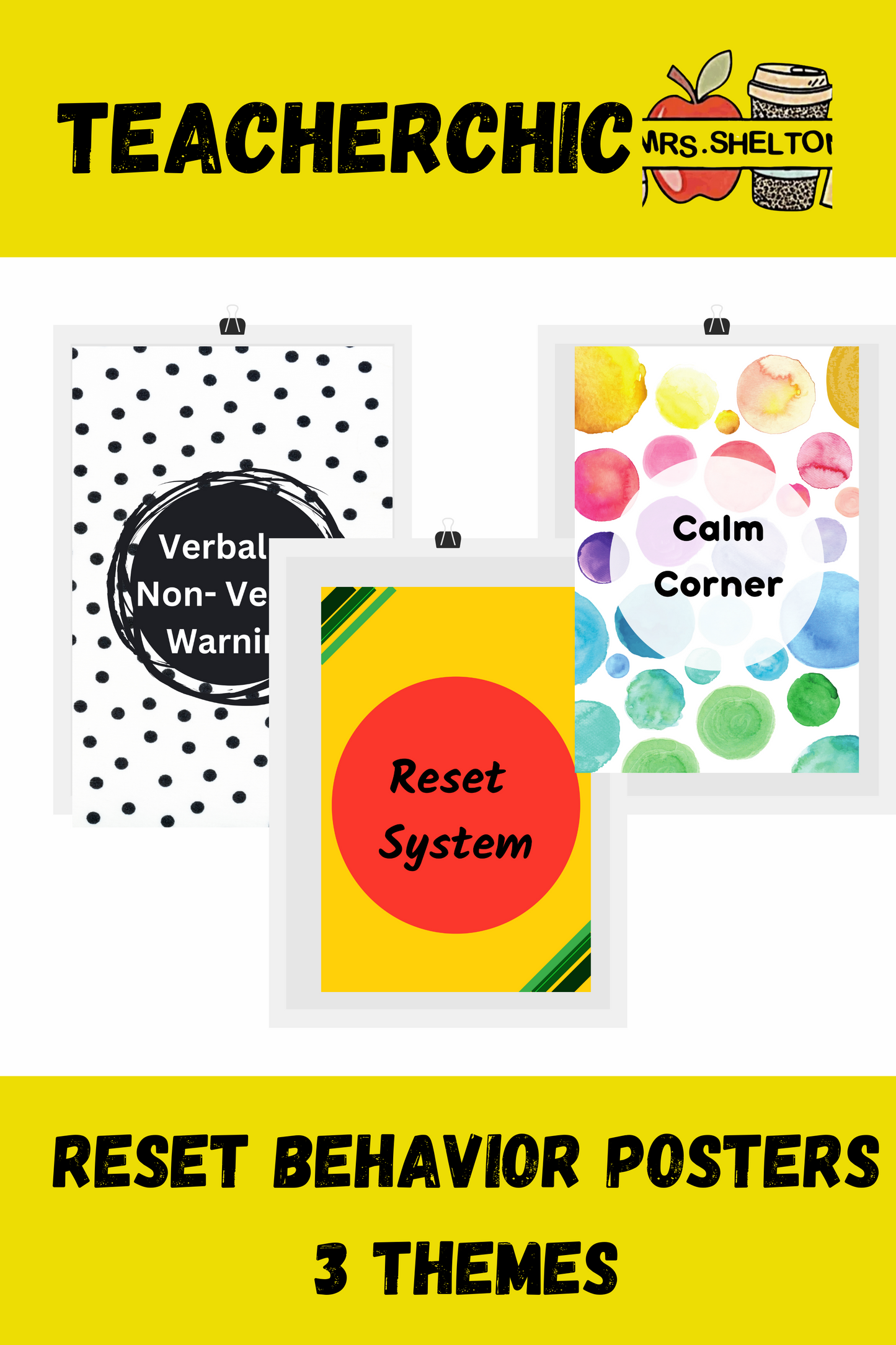 Reset Behavior Posters