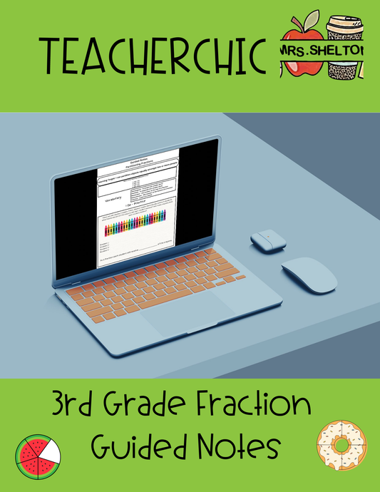 3rd Grade Fraction Guided Notes