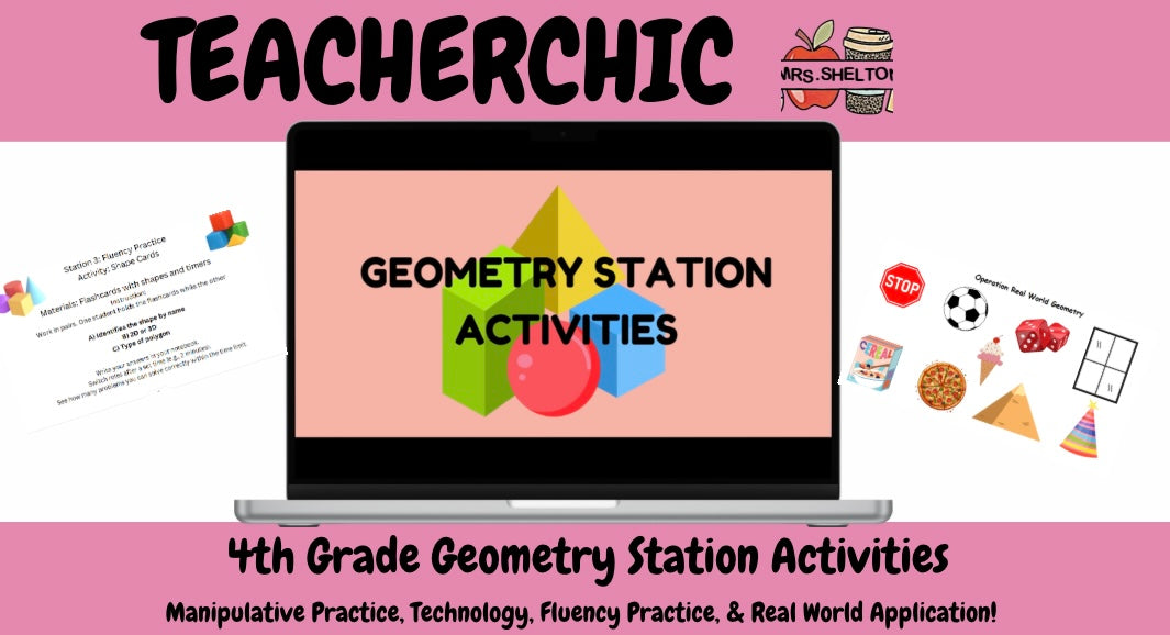 4th Grade Geometry Station Activities