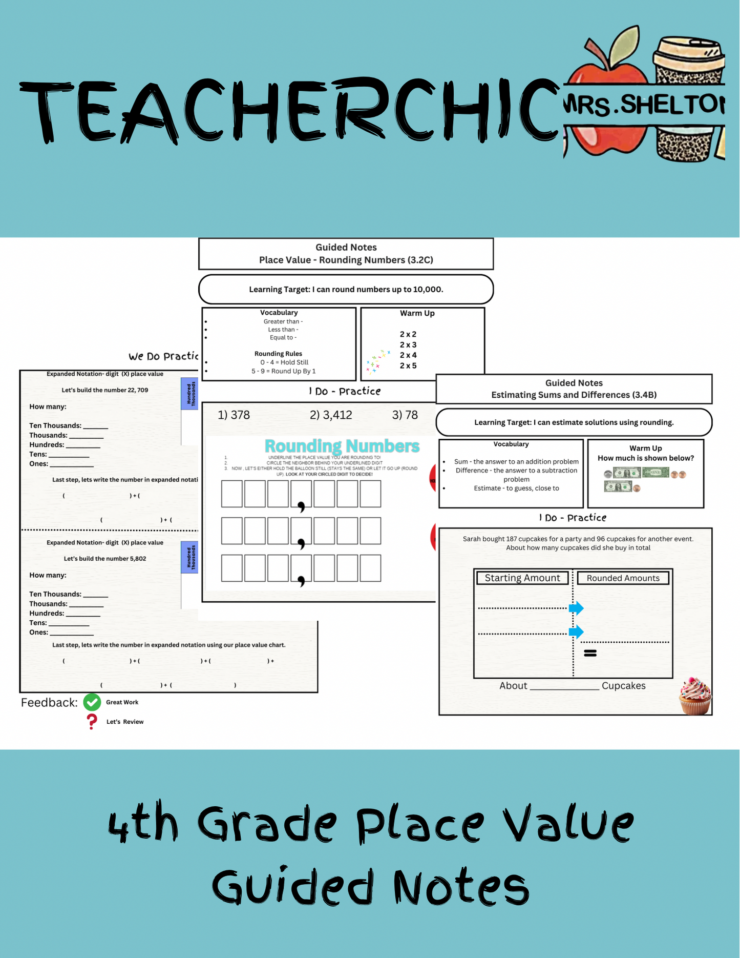 4th Grade Place Value Guided Notes