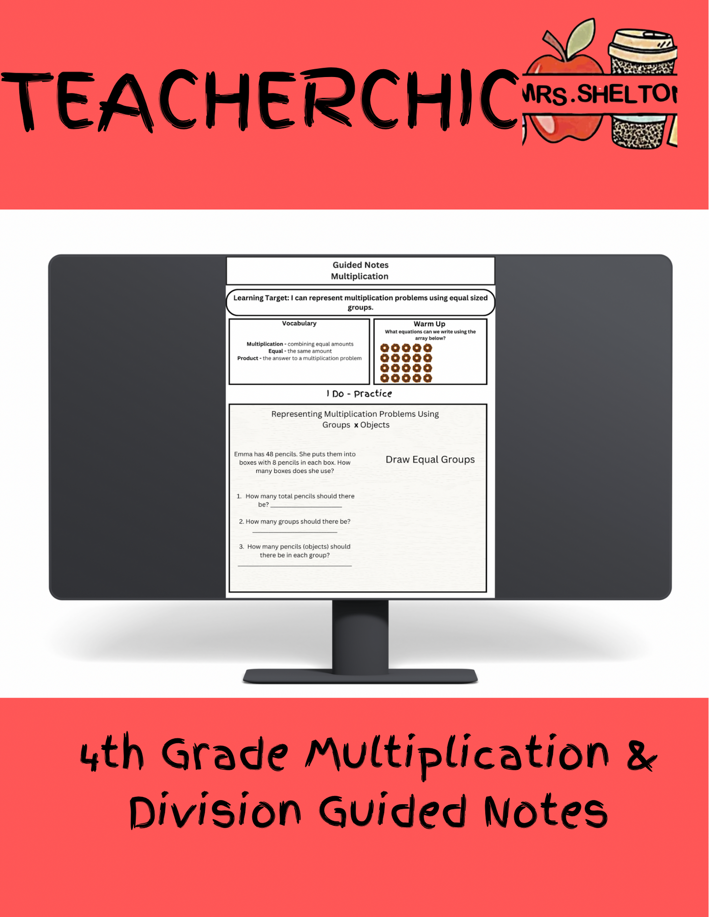 4th Grade Multiplication & Division Guided Notes