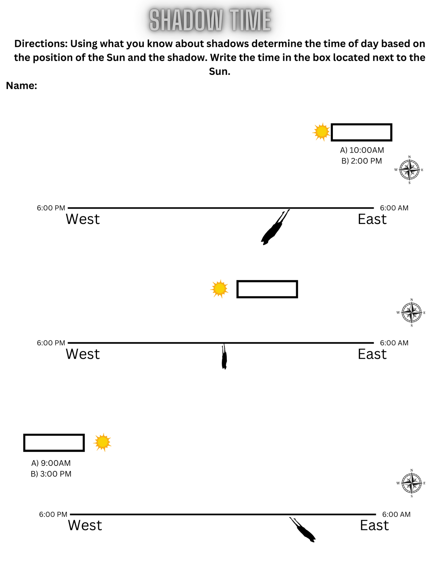 Patterns of Change Worksheets