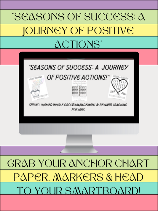 Seasons of Success Anchor Charts (Yearlong)